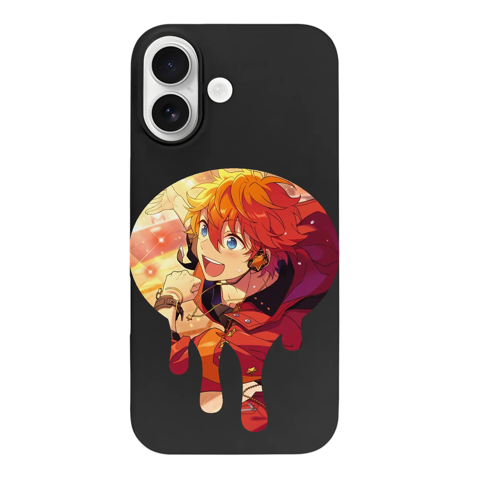 あんさん ぶる グッズ Trickstar 明星スバル - iPhone 17 シリーズ シリコンケース 薄型 耐衝撃 指紋防止 ソフトタッチカバー 精密フィット 傷防止 保護ケース iPhone 17/17 Air/17 Pro/17 Pro Max 対応